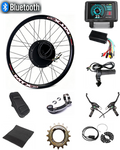 72V 3000W rear hub e-bike conversion kit with TFT display