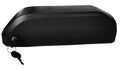 48V 13.5Ah down-tube lithium ebike battery with key lock